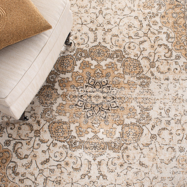 Safavieh Atlas 972 Power Loomed 52% Viscose/31% Polyester/17% Cotton Transitional Rug ATL972A-6