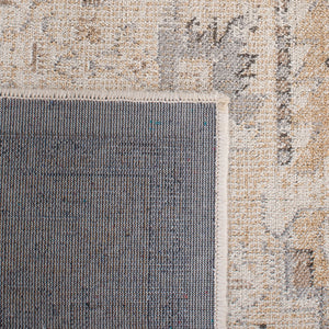 Atlas 976 Transitional Power Loomed 100% Viscose Rug Camel / Stone