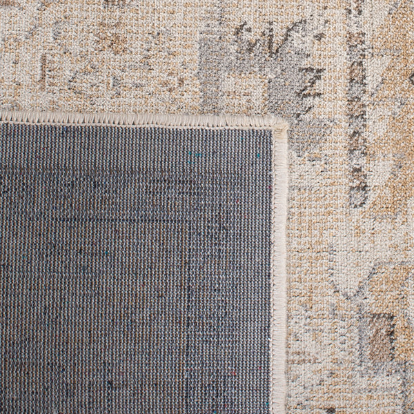 Atlas 976 Transitional Power Loomed 100% Viscose Rug Camel / Stone