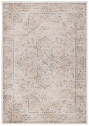 Atlas 976 Transitional Power Loomed 100% Viscose Rug Camel / Stone