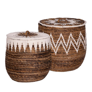 Dovetail Lina Basket Set of 2 ATP014