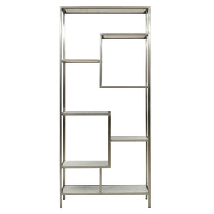 Dovetail Cairo Modern 80" Tall Bookcase AU046W