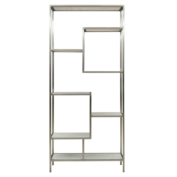Dovetail Cairo Modern 80" Tall Bookcase AU046W