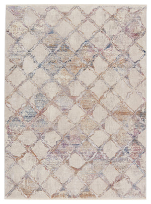 Jaipur Living Audun Collection AUD04 Tarian 100% Polyester Machine Made Transitional Trellis Rug RUG151447