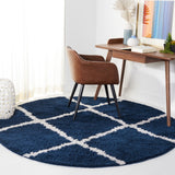 Safavieh August 500 Power Loomed 50% Jute/45% Polypropylene/5% Polyester Shag Rug AUG501B-9