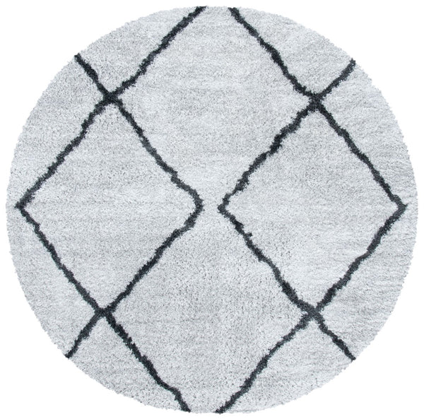 Safavieh August 500 Power Loomed 50% Jute/45% Polypropylene/5% Polyester Shag Rug AUG572F-9