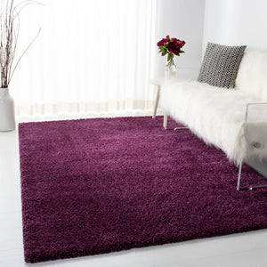 Safavieh August Shag 900 Power Loomed Polypropylene Pile Shag & Flokati Rug AUG900W-9SQ
