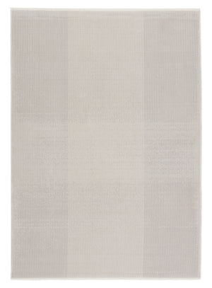 Jaipur Living Xavi Stripes Taupe/ Light Gray Area Rug (9'6"X12'6")