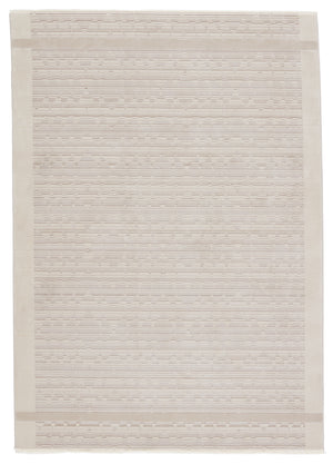 Jaipur Living Linus Tribal Cream/ Light Taupe Area Rug (9'6"X12'6")