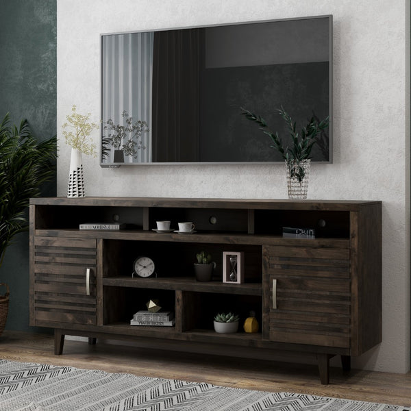 Legends Furniture Fully Assembled TV Stand for 75 Inch TV AV1331.CHR