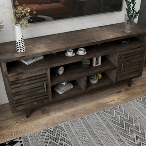 Legends Furniture Fully Assembled TV Stand for 75 Inch TV AV1331.CHR