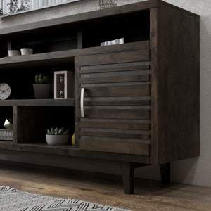 Legends Furniture Fully Assembled TV Stand for 75 Inch TV AV1331.CHR