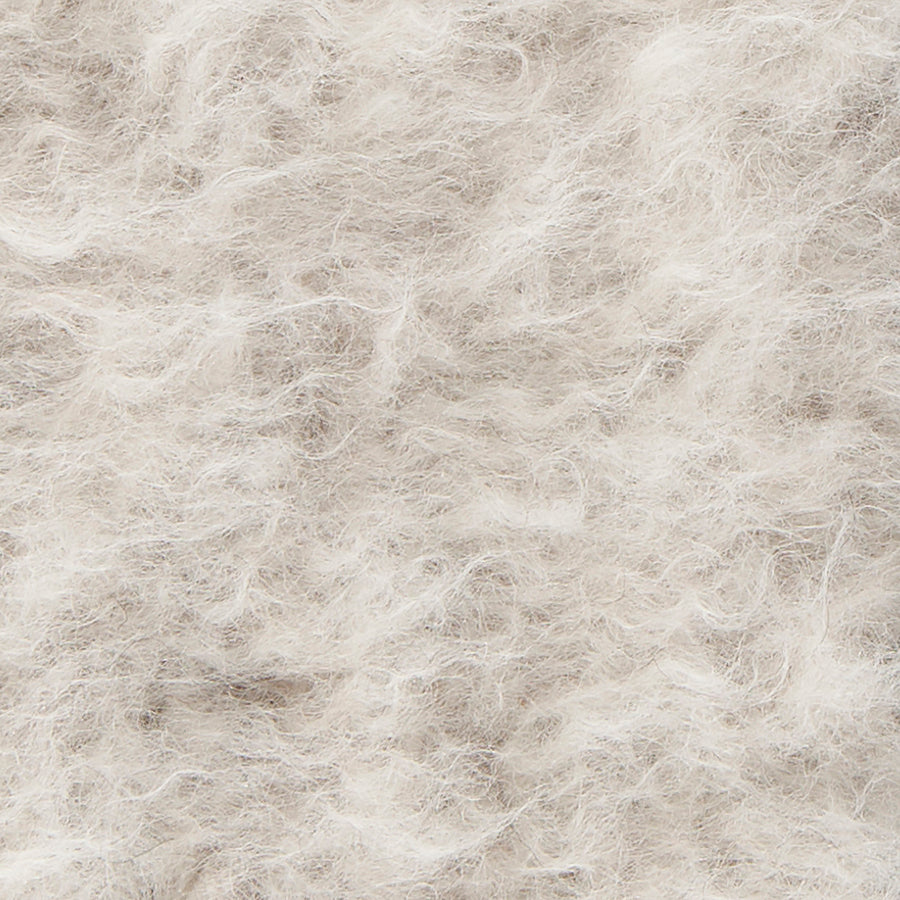 Chandra Rugs Aveda 100% Wool Hand-Woven Contemporary Shag Rug Beige 7'9 x 10'6