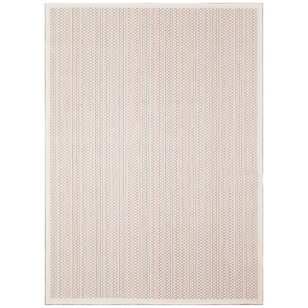 Trans-Ocean Liora Manne Avena Texture Casual Indoor/Outdoor Power Loomed 91% Polypropylene/9% Polyester Rug Ivory 7'10" x 9'10"