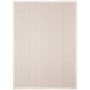 Trans-Ocean Liora Manne Avena Texture Casual Indoor/Outdoor Power Loomed 91% Polypropylene/9% Polyester Rug Ivory 7'10" x 9'10"