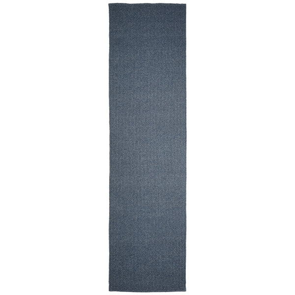 Trans-Ocean Liora Manne Avalon Texture Casual Indoor/Outdoor Power Loomed 100% Polypropylene Rug Navy 2' x 7'6"