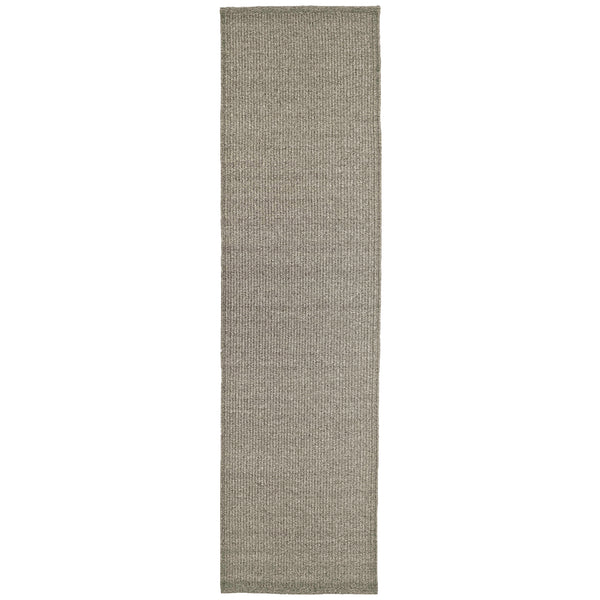 Trans-Ocean Liora Manne Avalon Texture Casual Indoor/Outdoor Power Loomed 100% Polypropylene Rug Grey 2' x 7'6"