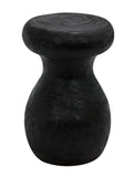 Noir Samson Stool/Side Table AW-31BB