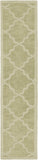 Central Park AWHP-4016 Modern Wool Rug AWHP4016-2314 Grass Green 100% Wool 2'3" x 14'