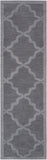 Central Park AWHP-4023 Modern Wool Rug AWHP4023-238 Medium Gray 100% Wool 2'3" x 8'