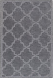 Central Park AWHP-4023 Modern Wool Rug AWHP4023-912 Medium Gray 100% Wool 9' x 12'