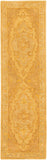 Middleton AWHR-2059 Traditional Wool Rug AWHR2059-238 Mustard, Tan, Camel 100% Wool 2'3" x 8'
