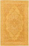 Middleton AWHR-2059 Traditional Wool Rug AWHR2059-913 Mustard, Tan, Camel 100% Wool 9' x 13'