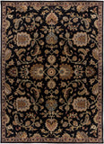 Middleton AWMD-1000 Traditional Wool Rug AWMD1000-811 Navy, Dark Green, Light Gray, Dark Brown, Garnet 100% Wool 8' x 11'