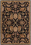 Middleton AWMD-2078 Traditional Wool Rug AWMD2078-913 Black, Camel, Khaki, Medium Gray, Olive, Burgundy 100% Wool 9' x 13'