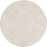 Metro AWMP-4017 Modern Wool Rug AWMP4017-99RD Beige 100% Wool 9'9" Round