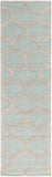 Arise AWRS-2122 Modern Wool, Viscose Rug AWRS2122-238 Mint, Beige 70% Wool, 30% Viscose 2'3" x 8'