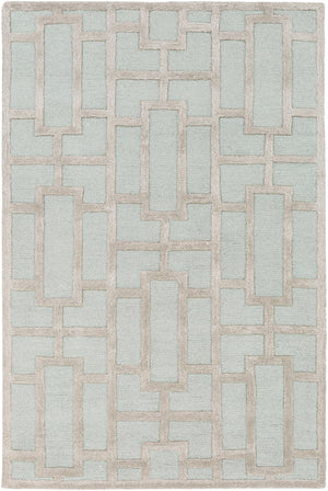 Arise AWRS-2139 Modern Wool, Viscose Rug AWRS2139-913 Sage 70% Wool, 30% Viscose 9' x 13'