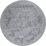 Silk Route AWSR-4034 Modern Viscose Rug AWSR4034-59RD Light Gray 100% Viscose 5'9" Round