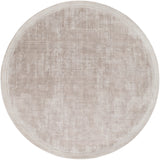 Silk Route AWSR-4037 Modern Viscose Rug AWSR4037-59RD Taupe 100% Viscose 5'9" Round