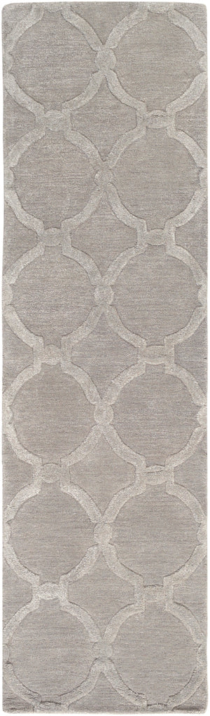 Urban AWUB-2144 Modern Wool, Viscose Rug AWUB2144-238 Taupe 70% Wool, 30% Viscose 2'3" x 8'