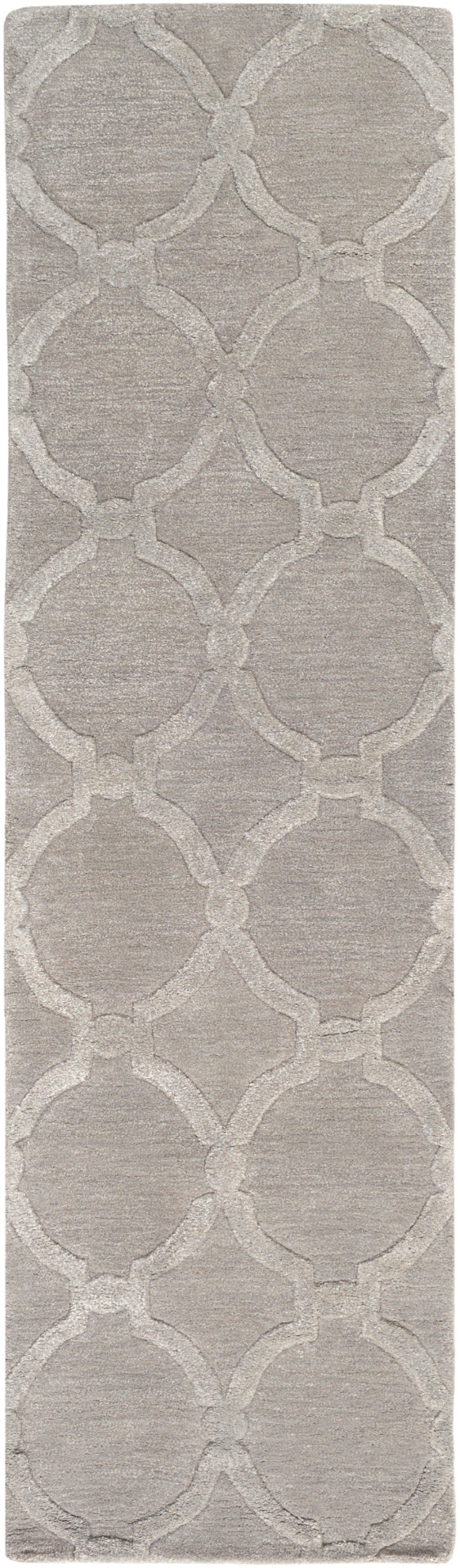 Urban AWUB-2144 Modern Wool, Viscose Rug AWUB2144-238 Taupe 70% Wool, 30% Viscose 2'3" x 8'