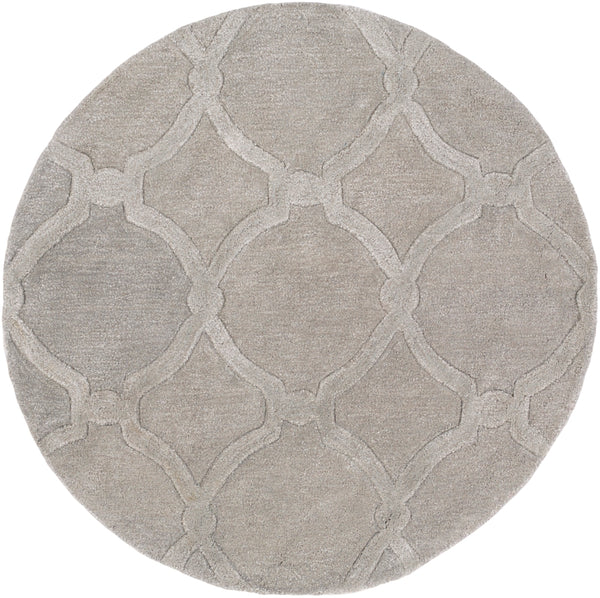 Urban AWUB-2144 Modern Wool, Viscose Rug AWUB2144-36RD Taupe 70% Wool, 30% Viscose 3'6" Round