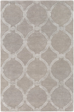 Urban AWUB-2144 Modern Wool, Viscose Rug AWUB2144-913 Taupe 70% Wool, 30% Viscose 9' x 13'