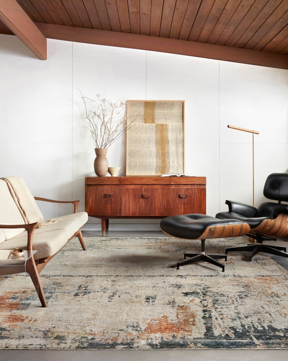 Loloi Axel AXE-05 100% Polyester Pile Power Loomed Contemporary Rug AXELAXE-05SNMLB6F5