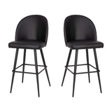 EE1118 Modern Commercial Grade Leather Barstool [Single Unit]