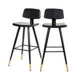 EE1123 Modern Commercial Grade Leather Barstool [Single Unit]