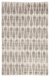 Jaipur Living Sabot Hand-Knotted Geometric Ivory/ Light Gray Area Rug (8'6"X11'6")