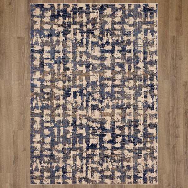 Karastan Rugs Abydos Periwinkle 9' 6" x 12' 11" Area Rug