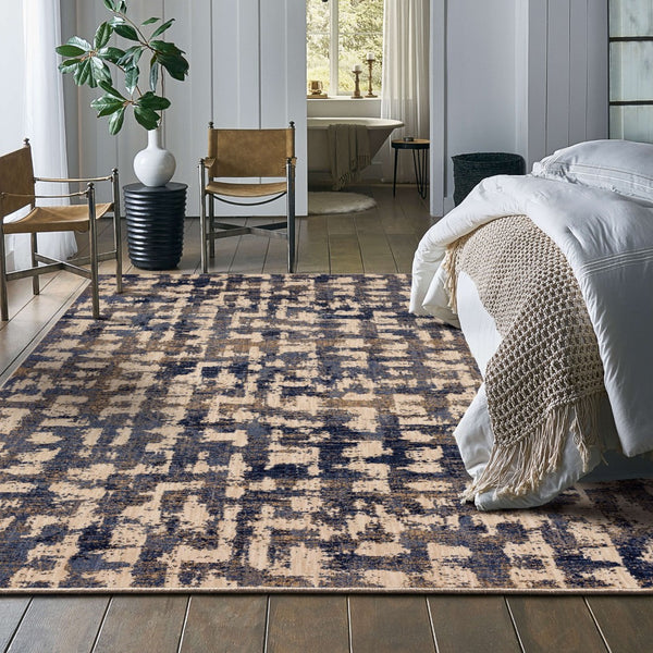Karastan Rugs Abydos Periwinkle 8' x 11' Area Rug