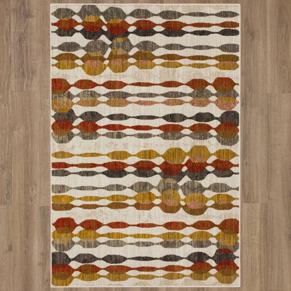 Karastan Rugs Acoustic Ginger 9' 6" x 12' 11" Area Rug