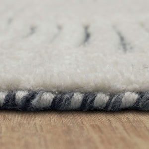 Karastan Rugs Algiers Black/white 10' x 14' Area Rug