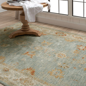 Karastan Rugs Amasya Blue 7' 10" x 10' 3" Area Rug