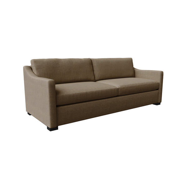 Nativa Interiors Ashley Sofa Deep Plush Solid + Manufactured Wood / Revolution Performance Fabrics® Commercial Grade Deep Plush Wide Sofa Brown 95.00"W x 44.00"D x 34.00"H