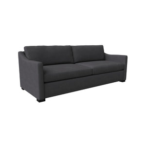 Nativa Interiors Ashley Sofa Deep Plush Solid + Manufactured Wood / Revolution Performance Fabrics® Commercial Grade Deep Plush Wide Sofa Charcoal 95.00"W x 44.00"D x 34.00"H