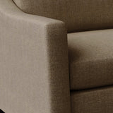 Nativa Interiors Ashley Sofa Deep Plush Solid + Manufactured Wood / Revolution Performance Fabrics® Commercial Grade Deep Plush Wide Sofa Brown 95.00"W x 44.00"D x 34.00"H